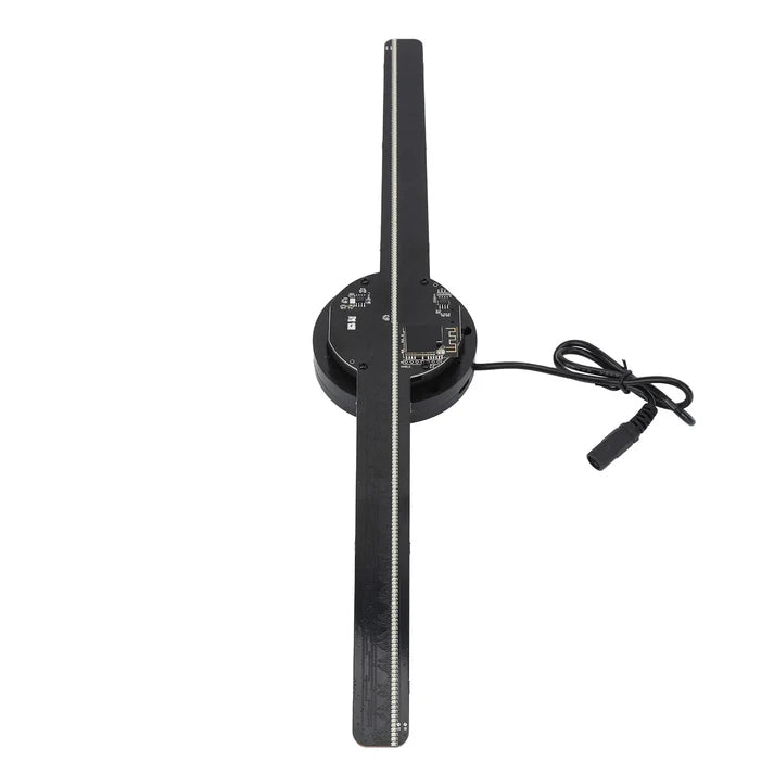 3D Hologram Fan,16.5-Inch Hologram Fan 42CM Holographic Projector Supports Wifi Connection HD LED 2000 * 1444PX Resolution Portable Design 3d Led Fan Display Contains 700 Videos for Store,Bar